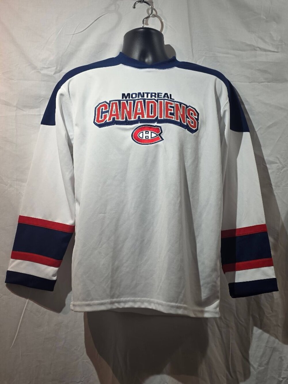 Vintage Montreal Canadiens Jersey CCM (Mighty Mac) - White - Pristine Condition